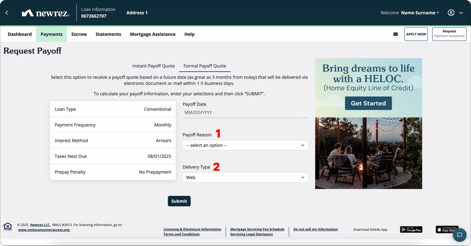 How to Request a Payoff Statement from Shellpoint – NewRez - Unrealfi ...